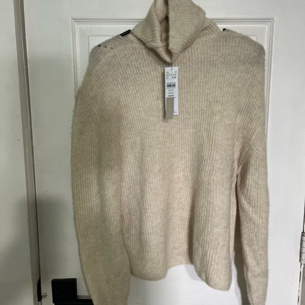 Cozy Cream Turtleneck Sweater